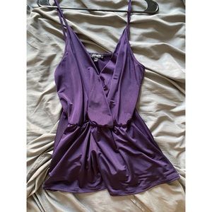 Express purple dress shirt